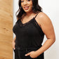Sweet Fling Lace Top In Black