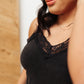 Sweet Fling Lace Top In Black
