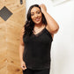 Sweet Fling Lace Top In Black