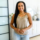 Sweet Fling Lace Top In Mocha
