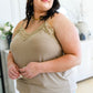 Sweet Fling Lace Top In Mocha