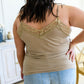 Sweet Fling Lace Top In Mocha