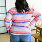Sweet Like Candy Striped Long Sleeve