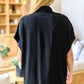Sweet Simplicity Button Down Blouse in Black