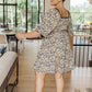 Sweet Solitude Floral Babydoll Dress