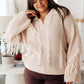 Sweet Surrender Fringe Sweater