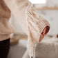 Sweet Surrender Fringe Sweater