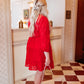 Sweetheart's Dress in Red