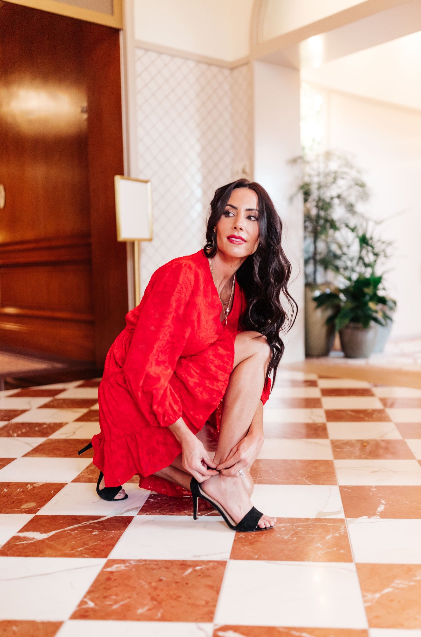 Sweetheart's Dress in Red