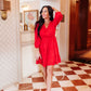 Sweetheart's Dress in Red