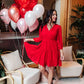 Sweetheart's Dress in Red