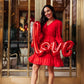 Sweetheart's Dress in Red