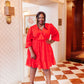 Sweetheart's Dress in Red
