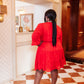 Sweetheart's Dress in Red