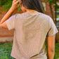 Sweetly Twinkle Short Sleeve Knit Top