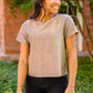 Sweetly Twinkle Short Sleeve Knit Top