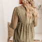 Jessica Swiss Dot Top in Sage