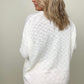 Wide Neck Oversized Loose Knit Top - Multiple Colors
