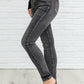 Judy Blue Front Yoke Skinny Black Wash Jeans