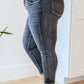 Judy Blue Front Yoke Skinny Black Wash Jeans