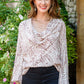 Take Flight Cowl Neck Top