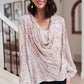 Take Flight Cowl Neck Top