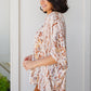 Take a Chance Mixed Print Top