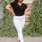 Judy Blue High Waisted White Skinny Jeans