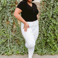 Judy Blue High Waisted White Skinny Jeans