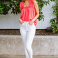 Judy Blue High Waisted White Skinny Jeans