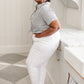 Judy Blue High Waisted White Skinny Jeans
