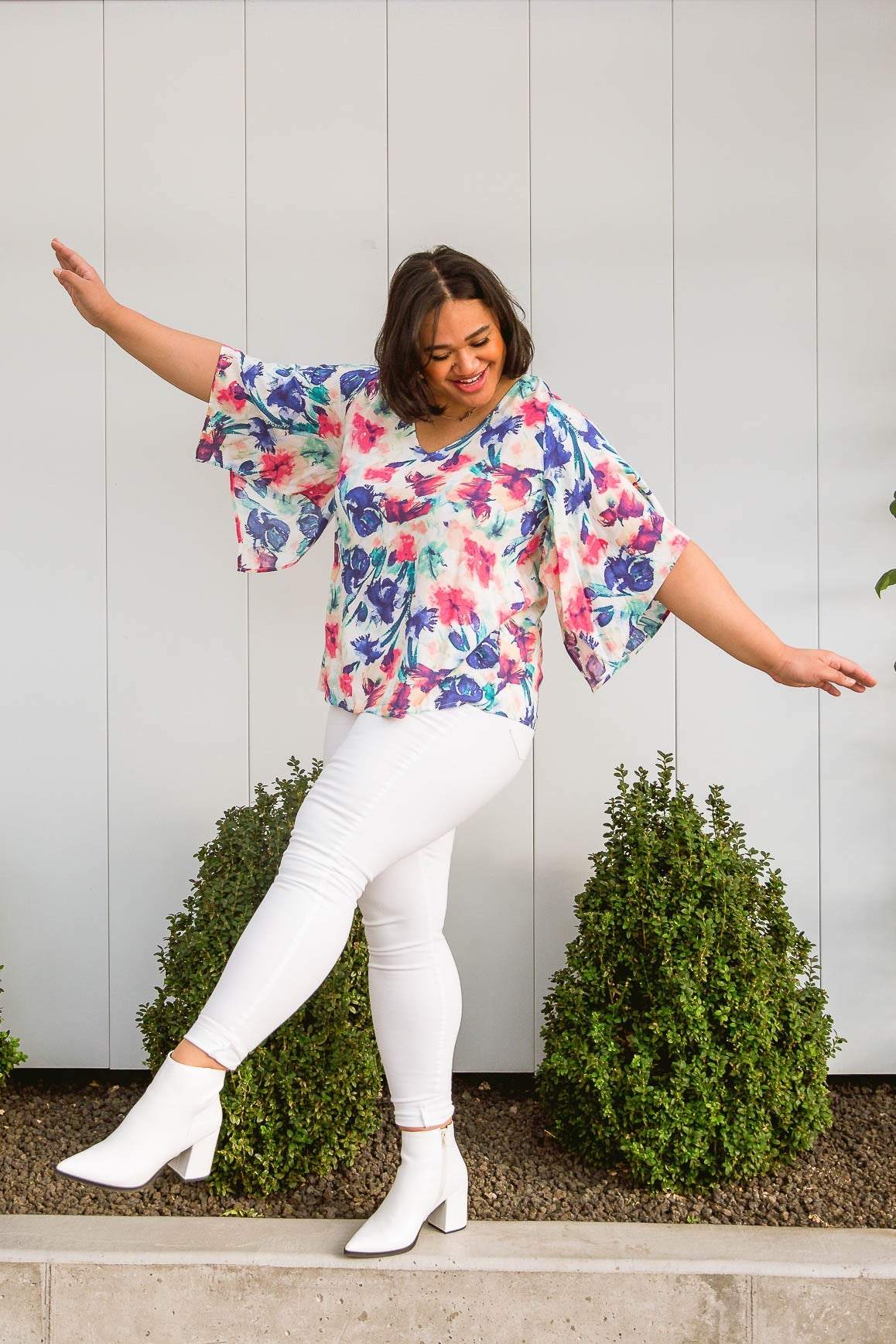 Judy Blue High Waisted White Skinny Jeans