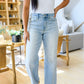 Judy Blue Tate High Rise Straight Jeans