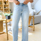 Judy Blue Tate High Rise Straight Jeans