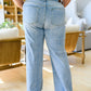 Judy Blue Tate High Rise Straight Jeans