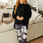 Tell Me Something Good Sweatshirt in Black
