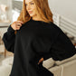 Tell Me Something Good Sweatshirt in Black