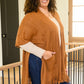 Tell My Story Rib Knit Kimono In Camel