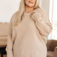 Terrifically Textured Sweater in Mocha
