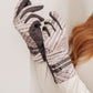 Textured and Buckled Gloves
