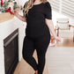 The Bling You Need Top in Black