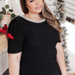 The Bling You Need Top in Black