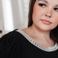 The Bling You Need Top in Black