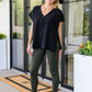 The Finale Top in Black