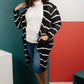 The Janessa Striped Cardigan