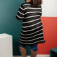 The Janessa Striped Cardigan
