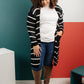 The Janessa Striped Cardigan