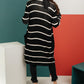 The Janessa Striped Cardigan