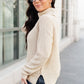 The Kelsey Sweater In Ivory