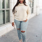 The Kelsey Sweater In Ivory